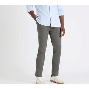 Spoke London Men's Heroes Build B Slim Taper Pants Charcoal Gray Size 33x28